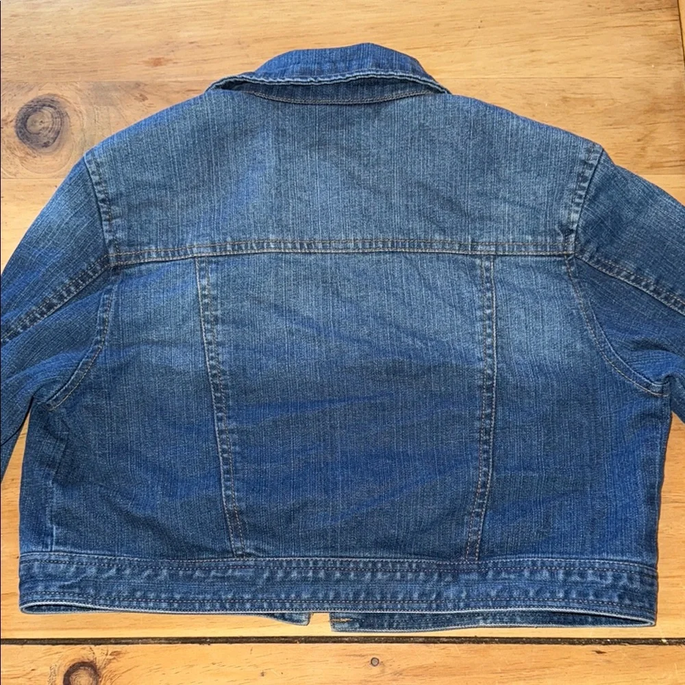 Justice Blue Cropped Jean Jacket‎